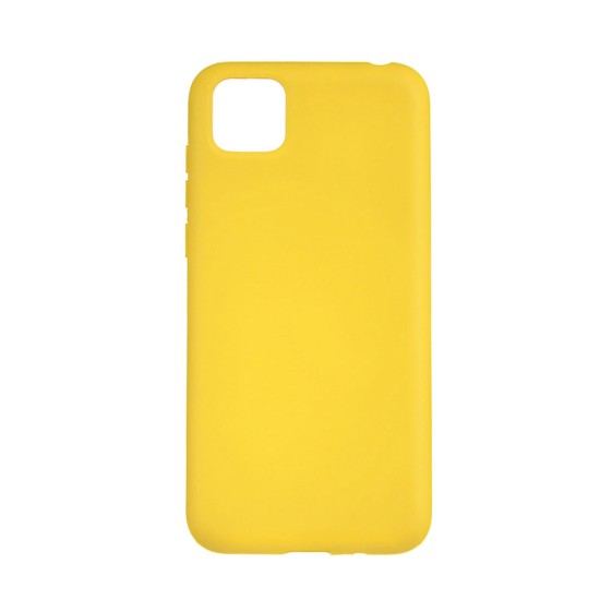 Capa de Silicone para Huawei Y5p 2020 Amarelo